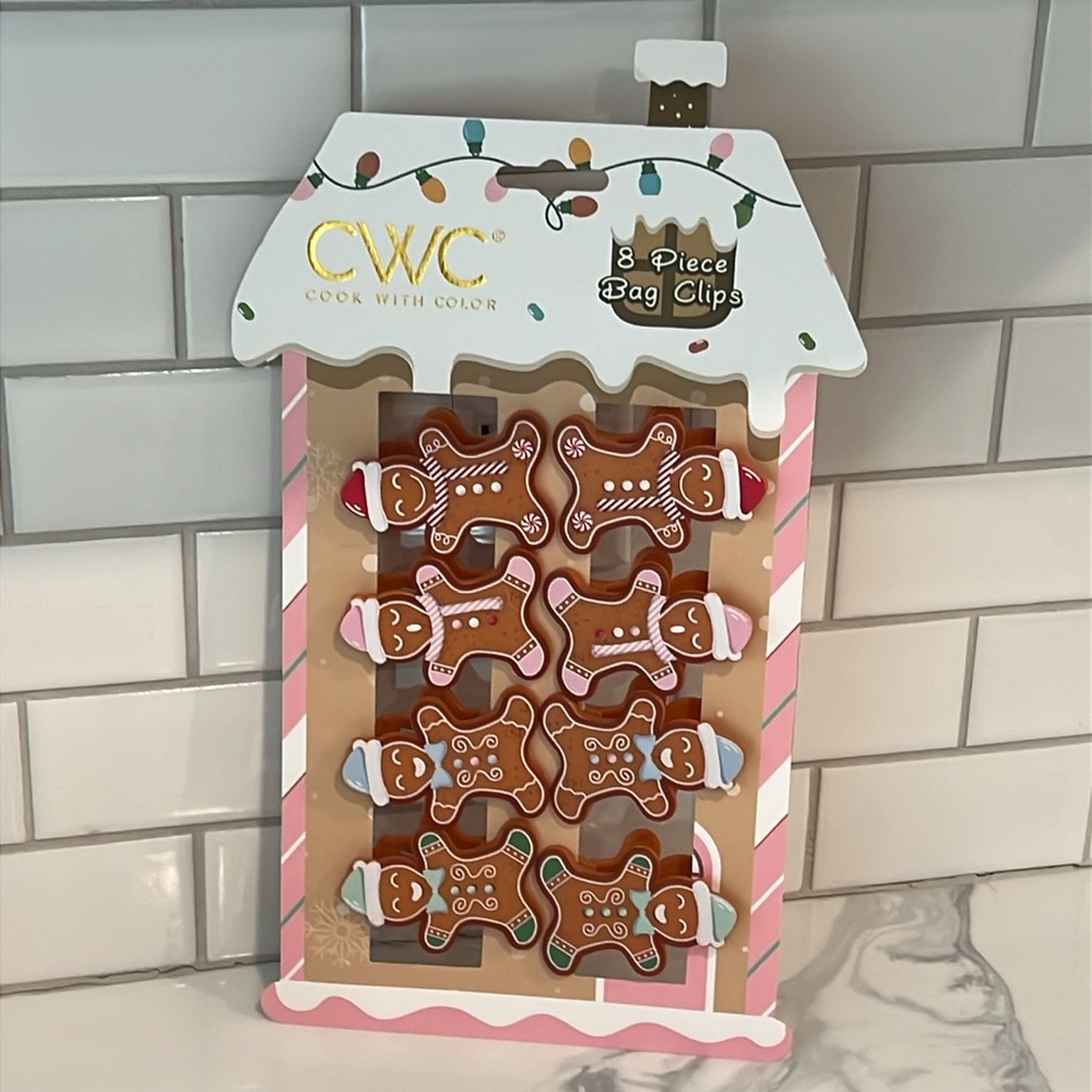 🫚🎄Cute. Gingerbread.Bag Clips. - Picture 11 of 12